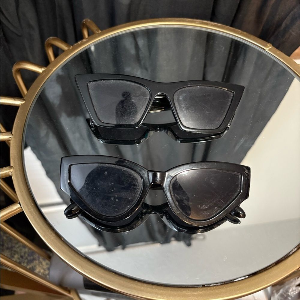 H&M Black Cateye Sunglasses 2 pack
